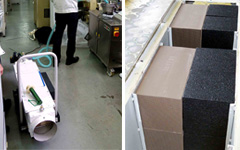 オゾンラボ104/チーズ加工工程の臭気対策