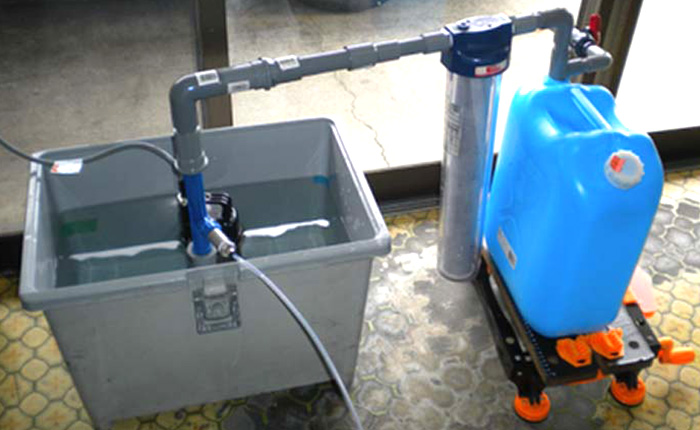 オゾンラボ012/メッキ洗浄水の殺菌