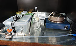 オゾンラボ171/鋳造工程で発生するアンモニア臭の脱臭