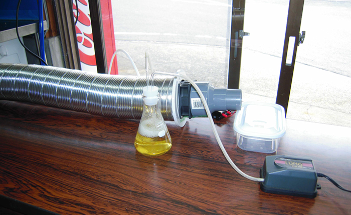 オゾンラボ021/鋳造工程で発生する排気脱臭