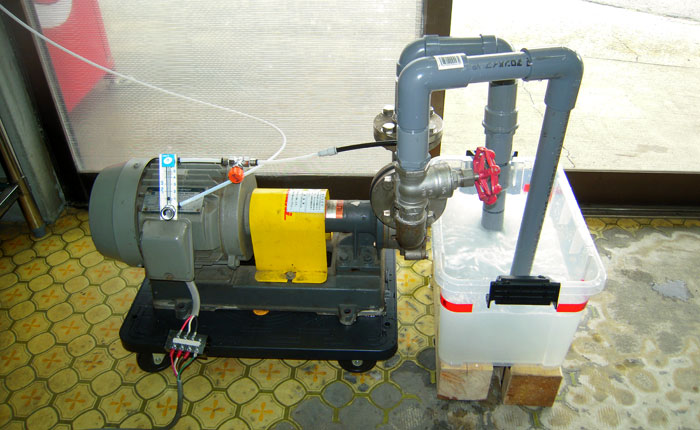 オゾンラボ027/地下海水のオゾン処理