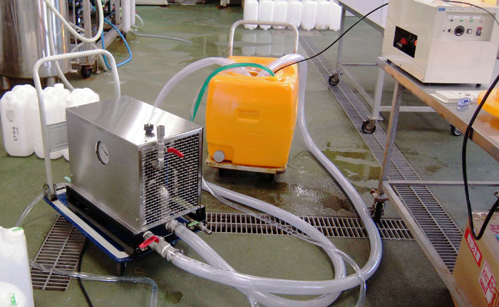 オゾンラボ028/海洋深層水のオゾン処理