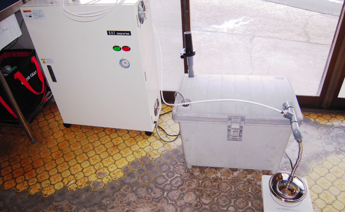 オゾンラボ003/製菓工場の排気脱臭