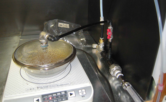 オゾンラボ043/カレー臭気の脱臭