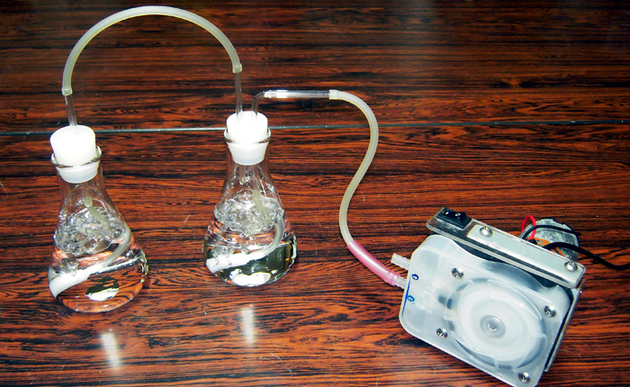 オゾンラボ058/化学分析センターのヘキサン排気脱臭