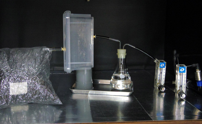 オゾンラボ064/オゾン＋分解触媒によるホルマリン削減