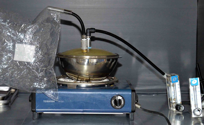 オゾンラボ069/硫化水素の除去実験