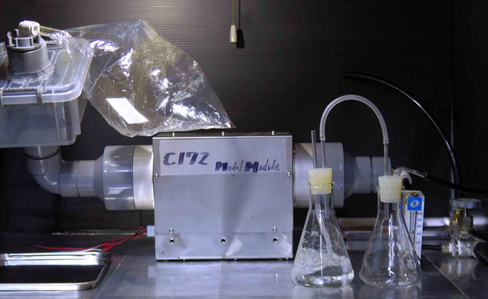 オゾンラボ096/ホルマリンの脱臭実験Ⅱ